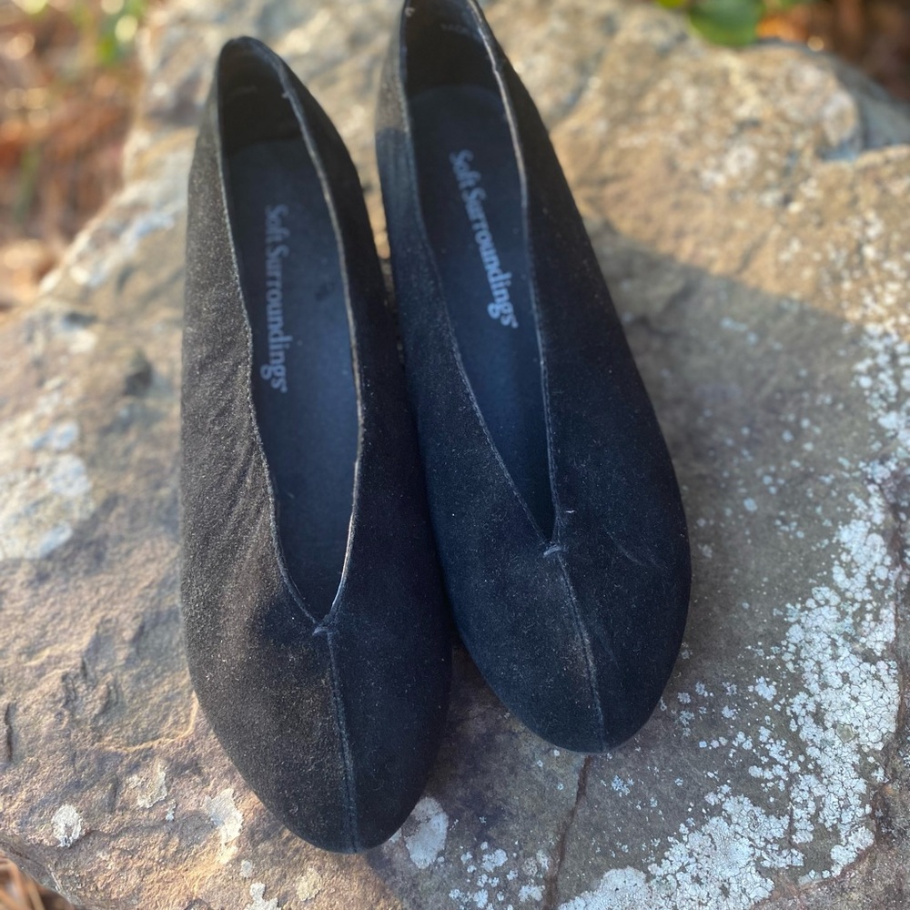 Soft Surroundings Elegant Black shoes 9.5